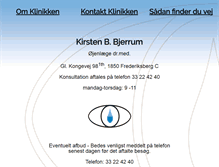 Tablet Screenshot of bjerrum.biz